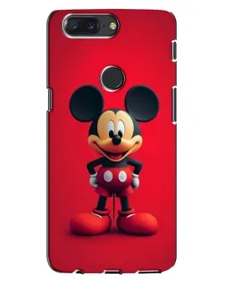 Чохол для OnePlus 5T з картинкою «Mickey в повний зріст»