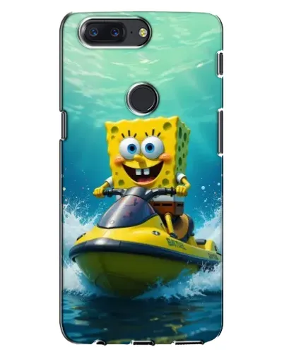 Чехол для OnePlus 5T с картинкой «Спанч Боб на гидроцикле» Чехол для OnePlus 5T с картинкой «Спанч Боб на гидроцикле»