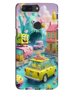 Чехол для OnePlus 5T с картинкой «Монстр-трак приключения»