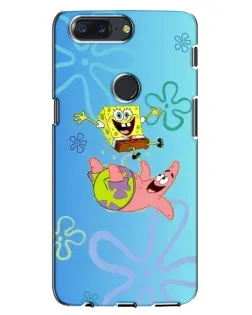 Чехол для OnePlus 5T с картинкой «Спанч Боб и Патрик»