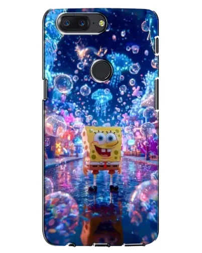 Чехол для OnePlus 5T с картинкой «Неоновый океан» Чехол для OnePlus 5T с картинкой «Неоновый океан»