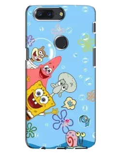 Чехол для OnePlus 5T с картинкой «Веселые пузырьки»