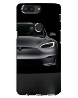 Чохол для OnePlus 5T з картинкою «Tesla Model S Look» Чохол для OnePlus 5T з картинкою «Tesla Model S Look»