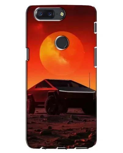 Чохол для OnePlus 5T з картинкою «Cybertruck на Марсі»