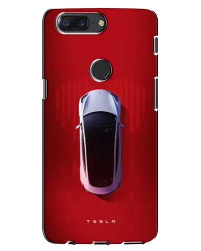 Чохол для OnePlus 5T з картинкою «Tesla Top View»