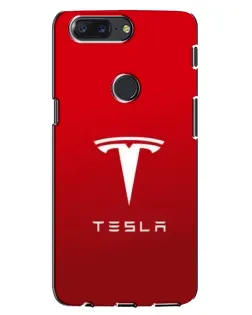 Чохол для OnePlus 5T з картинкою «Tesla Red Classic»