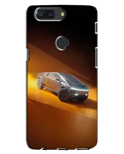 Чохол для OnePlus 5T з картинкою «Cybertruck у пустелі»