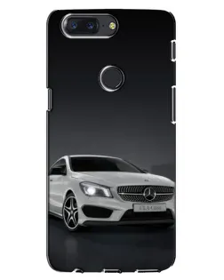 Чохол для OnePlus 5T з картинкою «Mercedes AMG GT Silver»