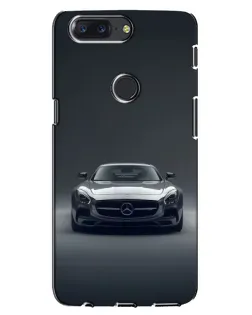 Чохол для OnePlus 5T з картинкою «Mercedes на чорному» Чохол для OnePlus 5T з картинкою «Mercedes на чорному»