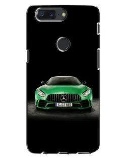 Чохол для OnePlus 5T з картинкою «Mercedes — неоновий лого» Чохол для OnePlus 5T з картинкою «Mercedes — неоновий лого»