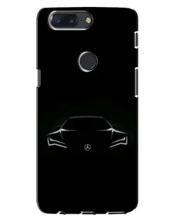 Чохол для OnePlus 5T з картинкою «Mercedes — силует авто» Чохол для OnePlus 5T з картинкою «Mercedes — силует авто»