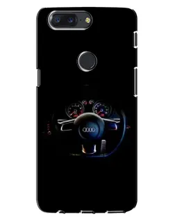 Чохол для OnePlus 5T з картинкою «Салон Audi — кермо» Чохол для OnePlus 5T з картинкою «Салон Audi — кермо»