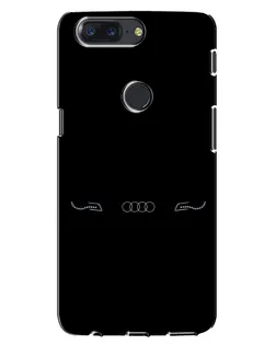 Чохол для OnePlus 5T з картинкою «Audi — світловий підпис»
