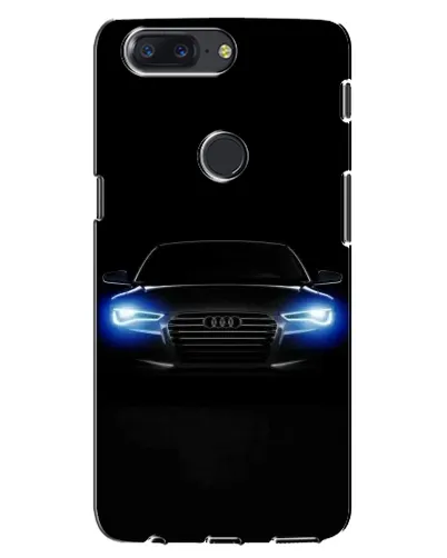 Чохол для OnePlus 5T з картинкою «Audi в неоні»