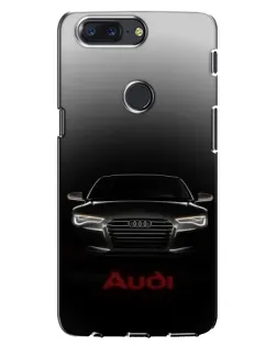 Чохол для OnePlus 5T з картинкою «Audi — градієнтний контур»