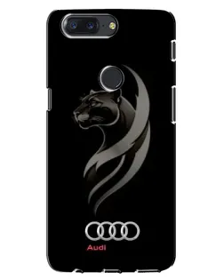 Чохол для OnePlus 5T з картинкою «Графіка — пантера та Audi»