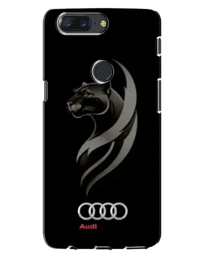 Чохол для OnePlus 5T з картинкою «Графіка — пантера та Audi»