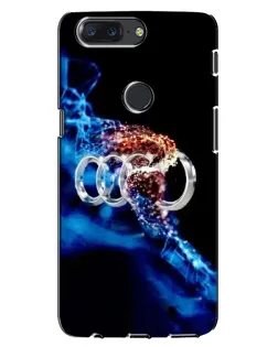 Чохол для OnePlus 5T з картинкою «Енергія лого Audi»