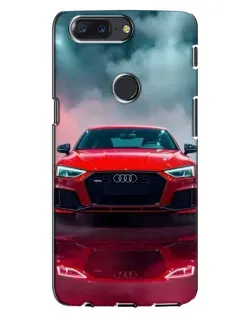 Чохол для OnePlus 5T з картинкою «Audi RS — червоний стиль»