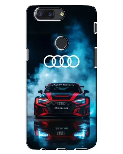 Чохол для OnePlus 5T з картинкою «Audi Sport — неон»
