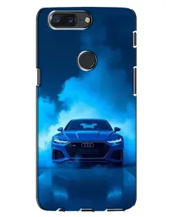 Чохол для OnePlus 5T з картинкою «Audi — блакитна енергія»