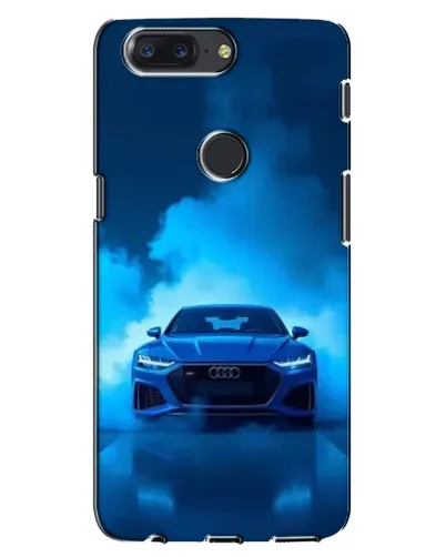 Чохол для OnePlus 5T з картинкою «Audi — блакитна енергія»