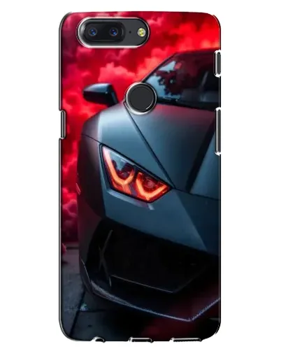 Чохол для OnePlus 5T з картинкою «Lamborghini червоне сяйво»