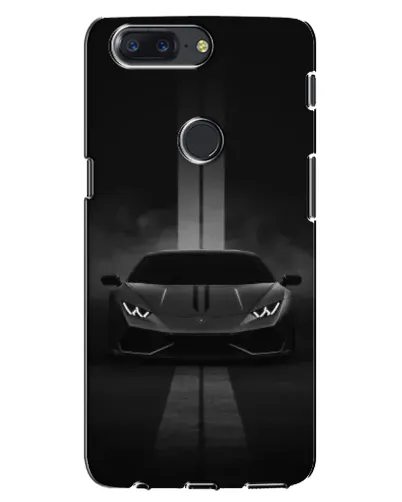 Чохол для OnePlus 5T з картинкою «Lamborghini симетрія доріг»