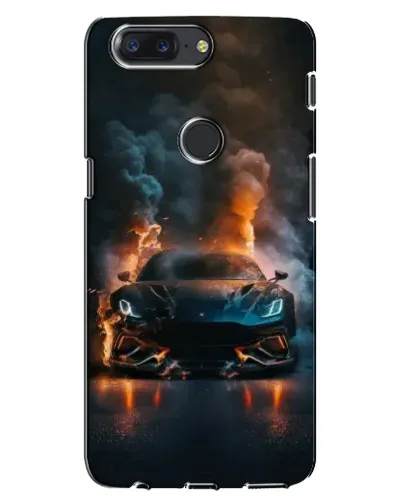 Чохол для OnePlus 5T з картинкою «Lamborghini димна естетика»