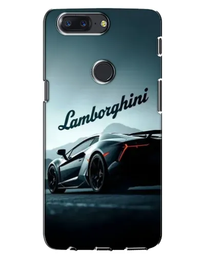 Чохол для OnePlus 5T з картинкою «Класичний Lamborghini надпис»