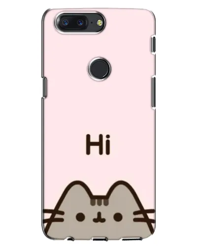 Чохол для OnePlus 5T з картинкою «Пушин каже Hi»