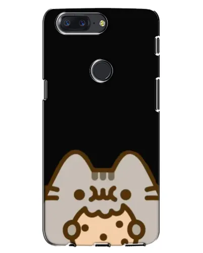 Чохол для OnePlus 5T з картинкою «Пушин на чорному»