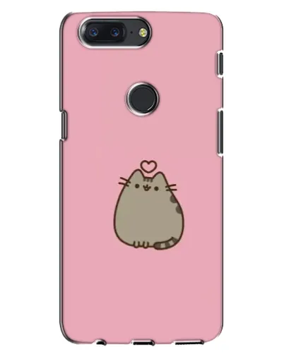 Чохол для OnePlus 5T з картинкою «Pusheen серце»