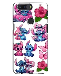 Чехол для OnePlus 5T с картинкой «Стикеры Stitch и Angel» Чехол для OnePlus 5T с картинкой «Стикеры Stitch и Angel»
