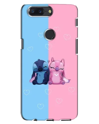 Чехол для OnePlus 5T с картинкой «Stitch и Angel Love»