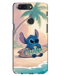 Чехол для OnePlus 5T с картинкой «Стич на серфе» Чехол для OnePlus 5T с картинкой «Стич на серфе»