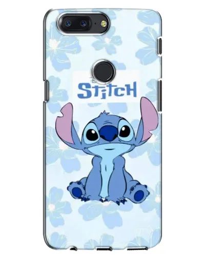 Чехол для OnePlus 5T с картинкой «Stitch среди цветов»