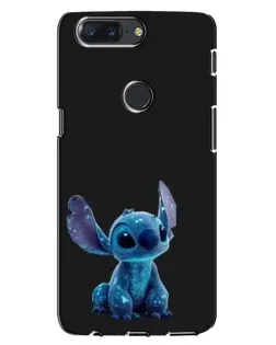 Чехол для OnePlus 5T с картинкой «Стич на черном» Чехол для OnePlus 5T с картинкой «Стич на черном»