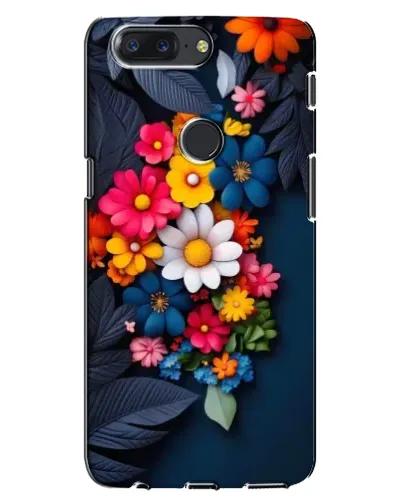Чехол для OnePlus 5T с картинкой «Цветочная феерия»