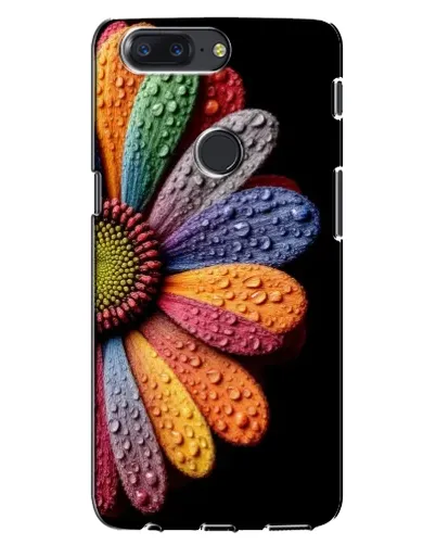 Чехол для OnePlus 5T с картинкой «Радужный цветок»