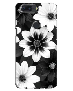 Чехол для OnePlus 5T с картинкой «Монохромные астры» Чехол для OnePlus 5T с картинкой «Монохромные астры»