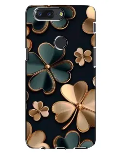 Чехол для OnePlus 5T с картинкой «Клевер в золоте» Чехол для OnePlus 5T с картинкой «Клевер в золоте»