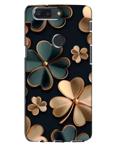 Чехол для OnePlus 5T с картинкой «Клевер в золоте»