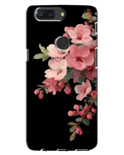 Чехол для OnePlus 5T с картинкой «Розовая ветка сакуры»