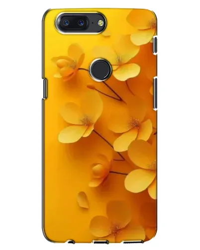 Чехол для OnePlus 5T с картинкой «Золотые лепестки»