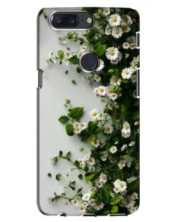 Чехол для OnePlus 5T с картинкой «Ветка мелких белых цветов» Чехол для OnePlus 5T с картинкой «Ветка мелких белых цветов»