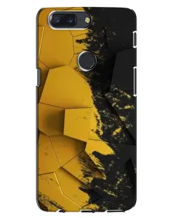 Чехол для OnePlus 5T с картинкой «Золотые осколки геометрии»