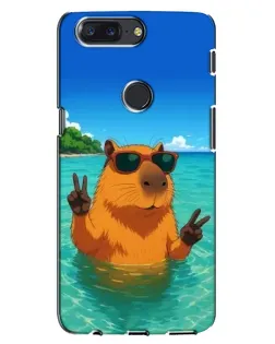 Чохол для OnePlus 5T з картинкою «Морська капібара» Чохол для OnePlus 5T з картинкою «Морська капібара»
