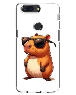 Чохол для OnePlus 5T з картинкою «Капібара в окулярах» Чохол для OnePlus 5T з картинкою «Капібара в окулярах»