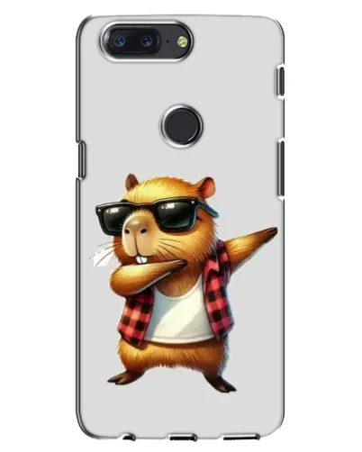 Чохол для OnePlus 5T з картинкою «Капібара репер даб»